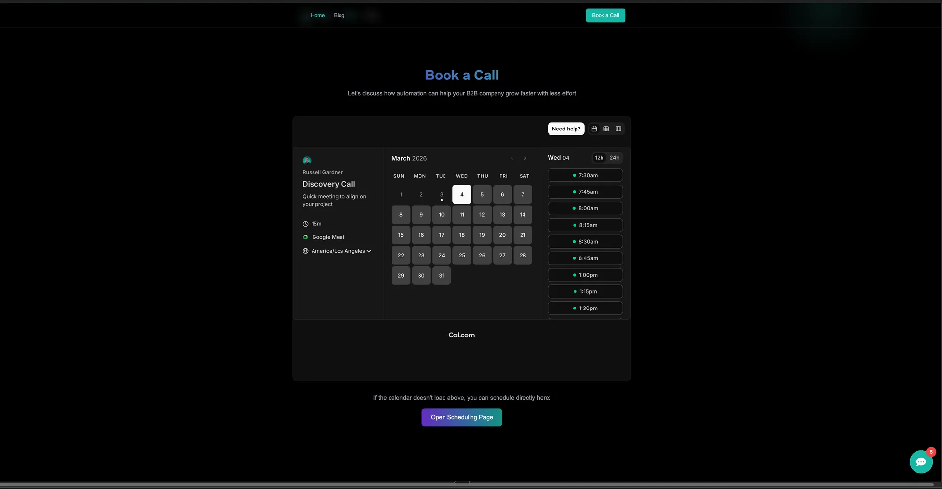 generuss.com - booking