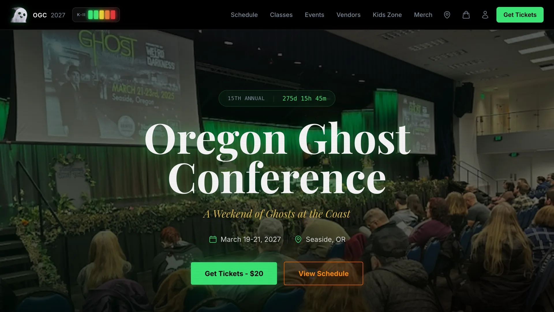Oregon Ghost Conference - hero